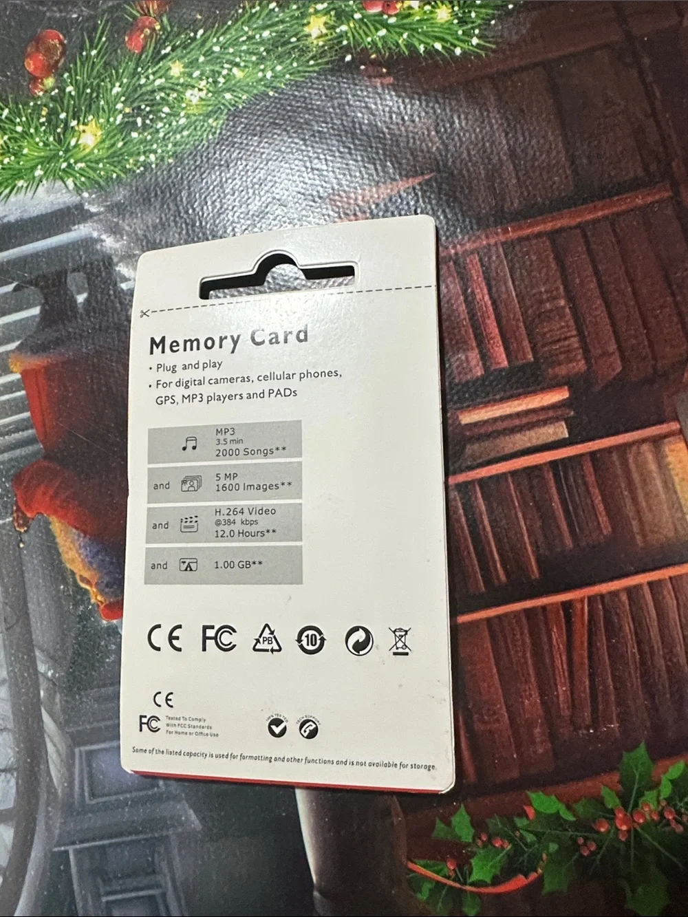 Sony 128GB microSD Memory Card and Adapter in Red and Black